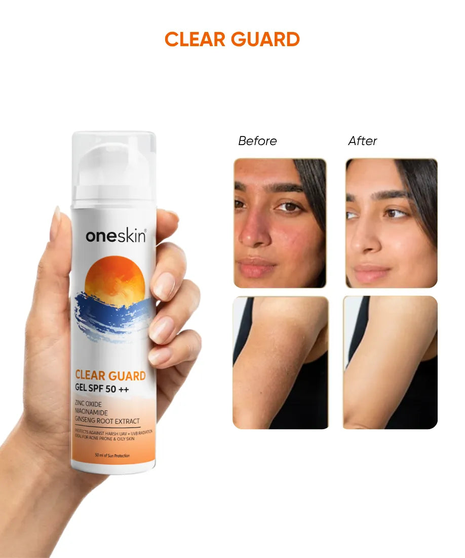 Clear Guard Gel SPF 50++