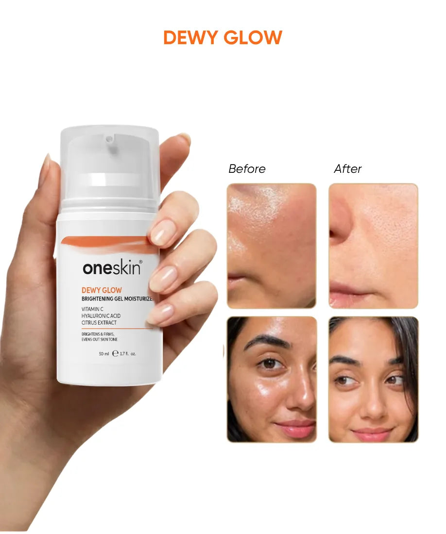 Dewy Glow- Brightening Gel Moisturizer