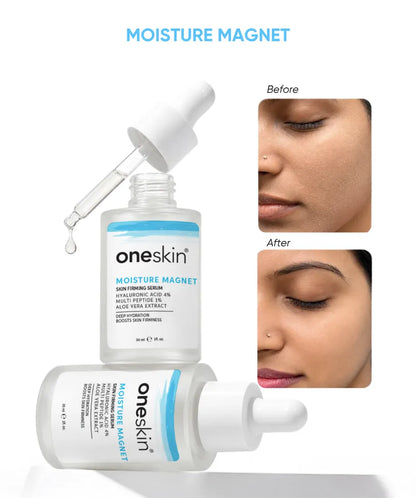 Moisture Magnet - Hyaluronic Acid 4%, Multi Peptide 1%, Aloe Vera Extract - 30ml