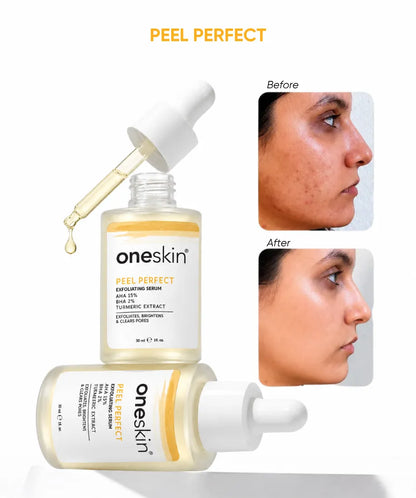 Peel Perfect AHA 15% + BHA 2%, Turmeric Extract - 30ml