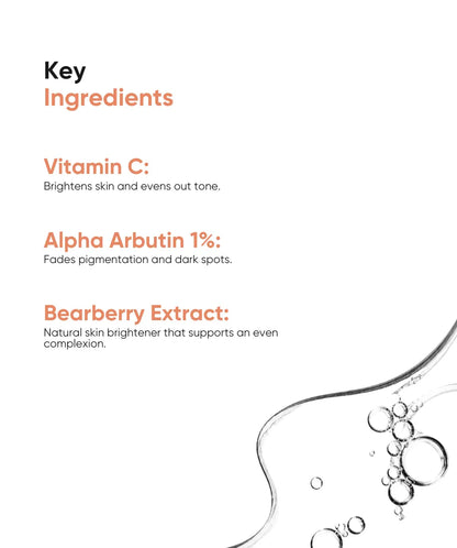 Citrus Delight - Vitamin C 5%, Alpha Arbutin 1%. Bearberry Extract - 30ml