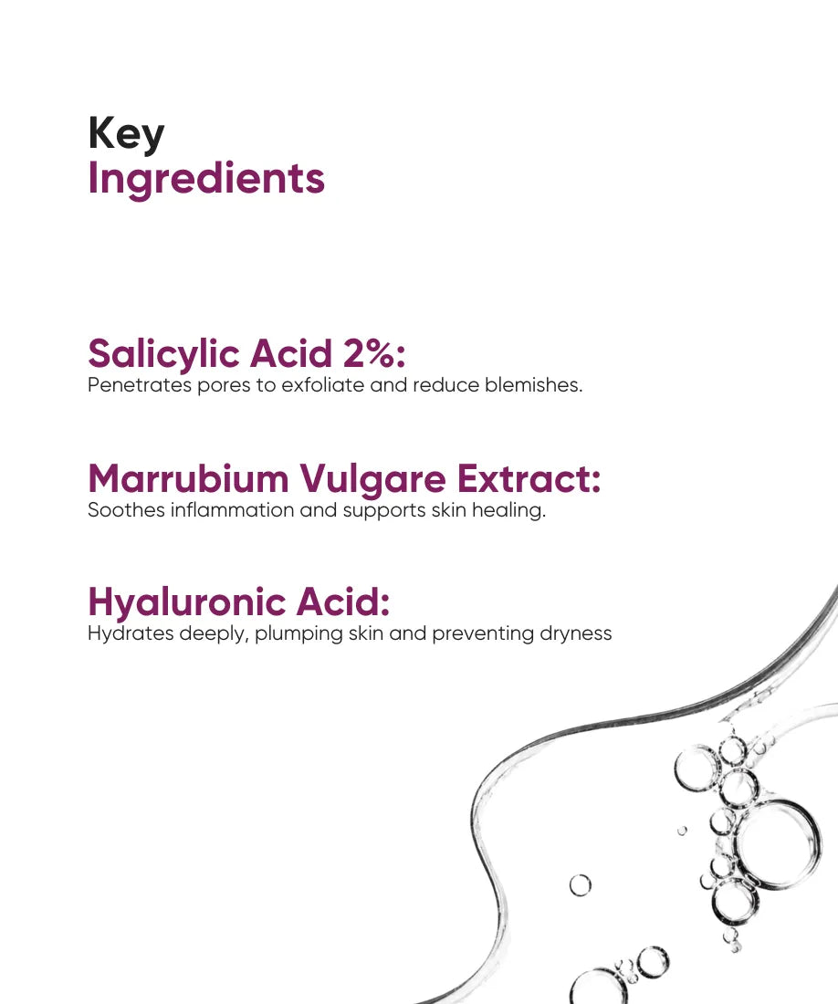 Blemish Control Salicylic Acid 2% + Marrubium Valgare - 30ml