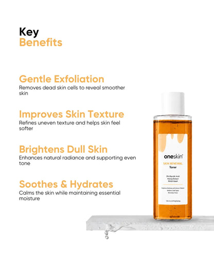 Oneskin Skin Renewal Toner 150ml