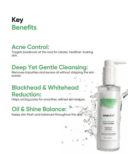 Acne Control Creamy Cleanser