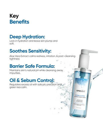 Hydra Cleanse Hydrating Foaming Cleanser - 150ml