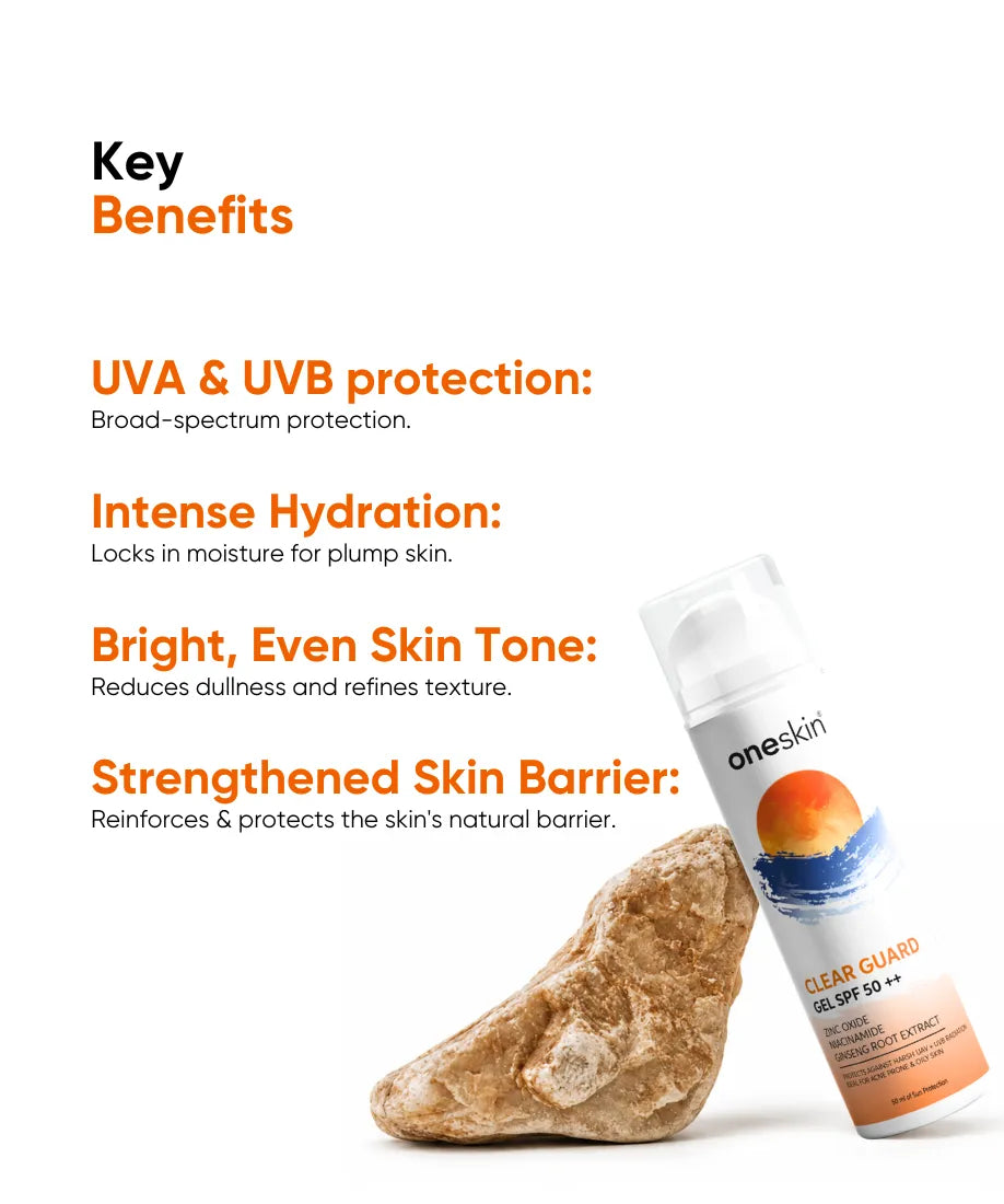 Clear Guard Gel SPF 50++
