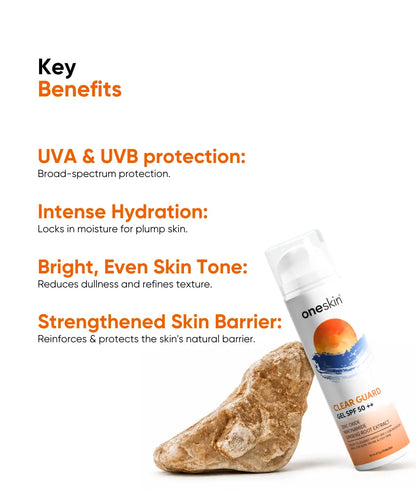 Clear Guard Gel SPF 50++