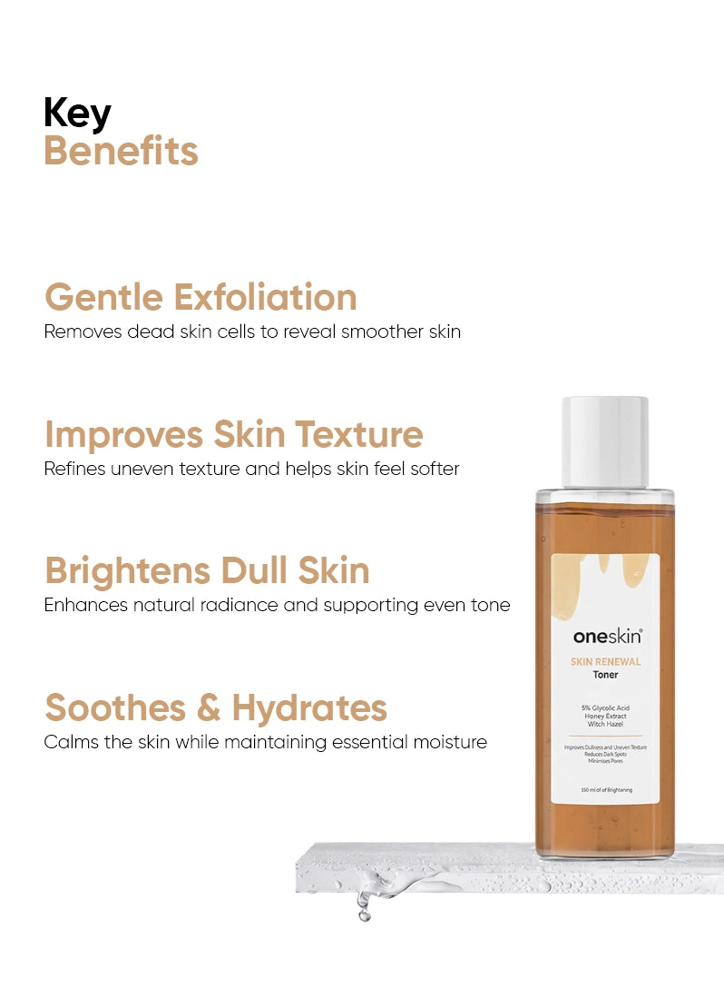 Oneskin Skin Renewal Toner 150ml