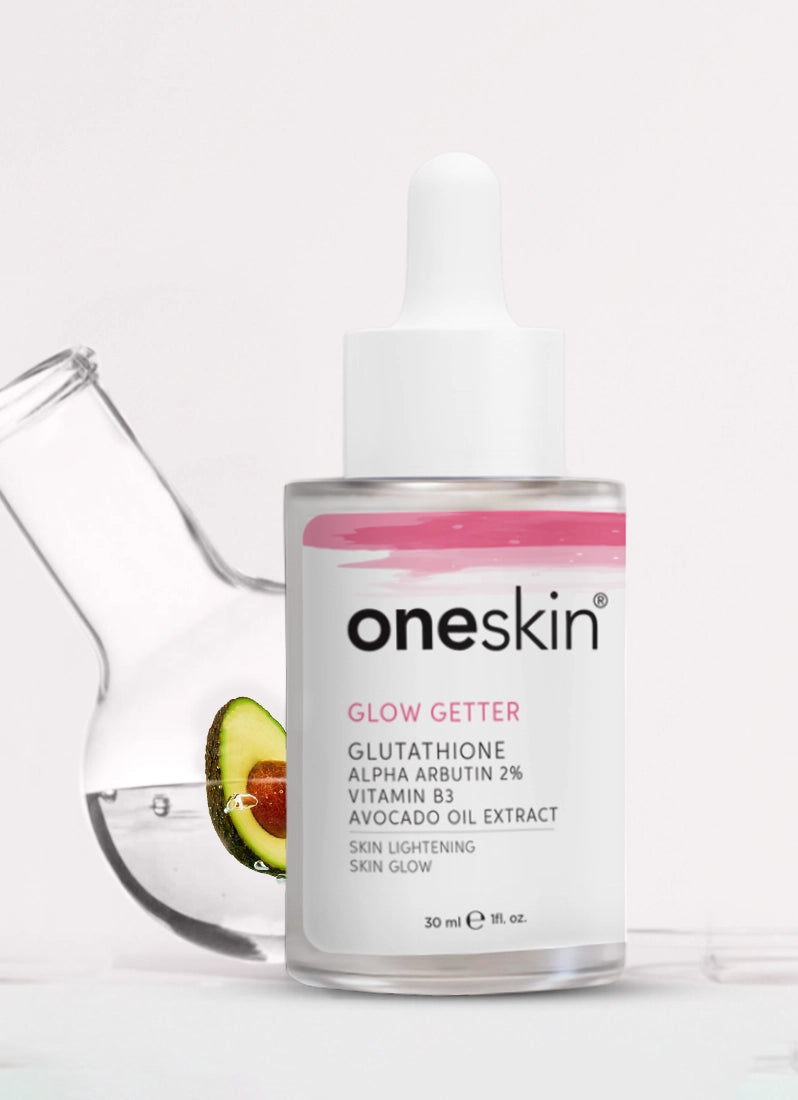 Glow Getter - Glutathione Alpha Arbutin 2%, Vitamin B3, Avocado Oil Extract - 30ml