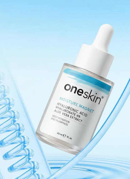 Moisture Magnet - Hyaluronic Acid 4%, Multi Peptide 1%, Aloe Vera Extract - 30ml