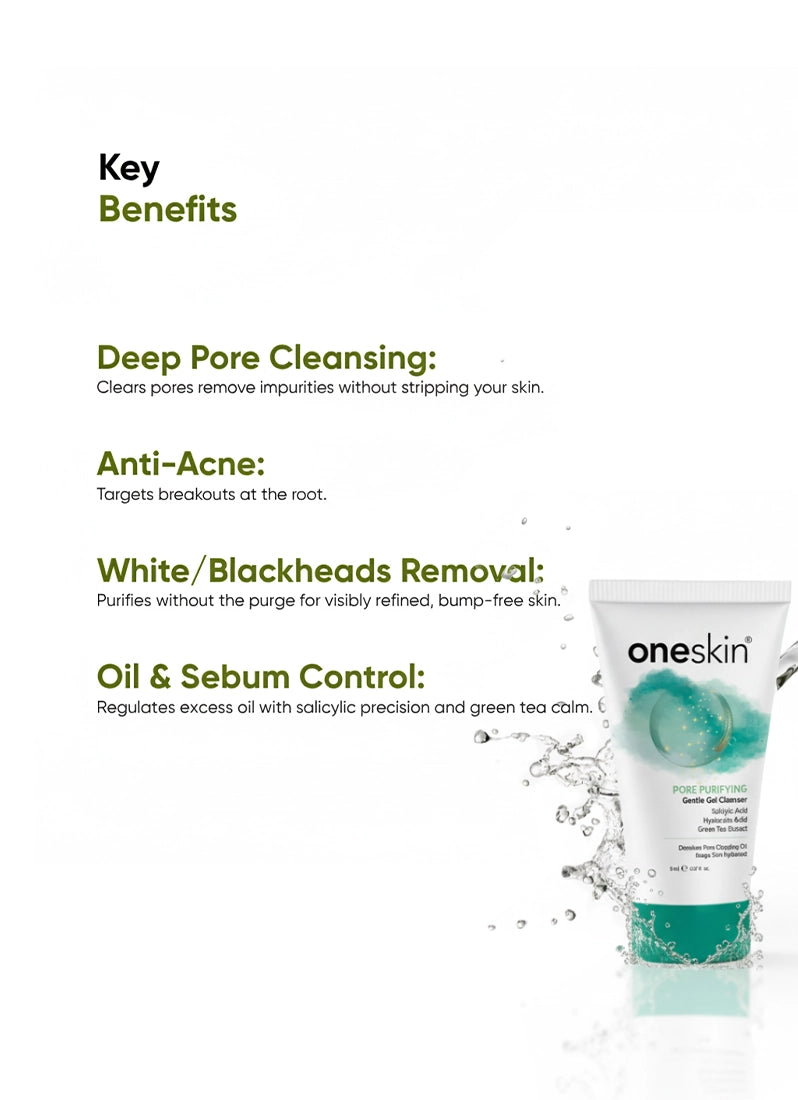 Pore Purifying Gentle Gel Cleanser 15ml - Ramdan Freebie