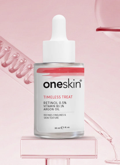 Timeless Treat - Retinol 0.5%, Vitamin B3 2%, Argan Oil - 30ml